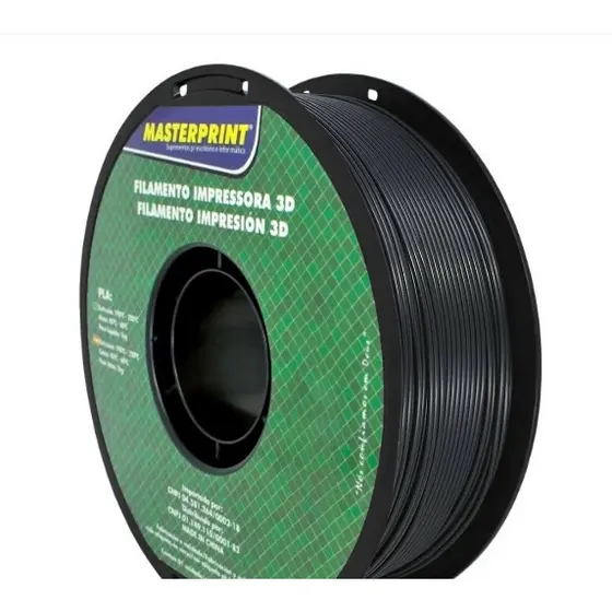 Filamento PETG e PLA MasterPrint 1Kg 1.75mm Biodegradável para Impressora 3D