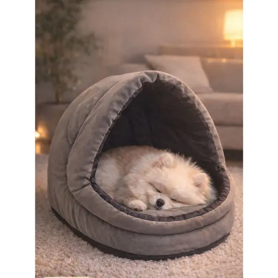 Caminha Pet Iglu Toca túnel para cachorro gato Cama pet (suede)