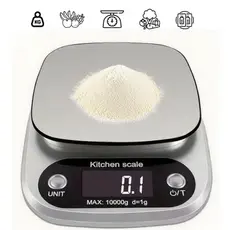 Balança de Cozinha Digital de Alta Precisão 0.1g/10kg