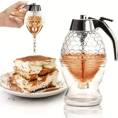 Meleira Honey Dispenser Pote Para Mel