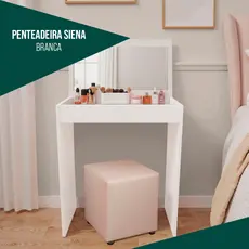 Penteadeira Multiuso com Espelho Camarim Maquiagem