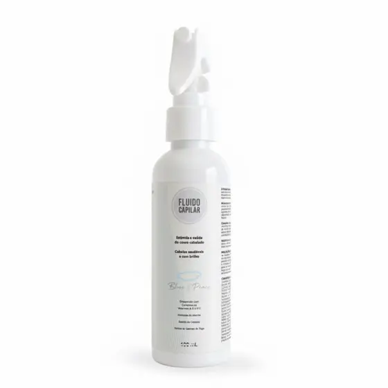 Fluído Capilar Bless & Peace 100ml Tônico Crescimento Fortalecimento Fios Cabelos Saudáveis Linha Premium