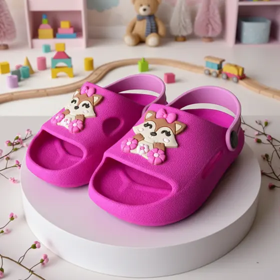 Sandália Babuche Chinelo Nuvem Infantil Menina Leve e Confortável