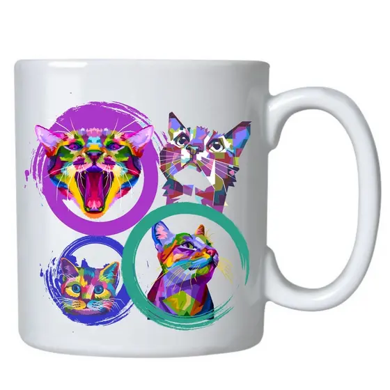 Caneca Tchuska 325ml - Cat - ref 125