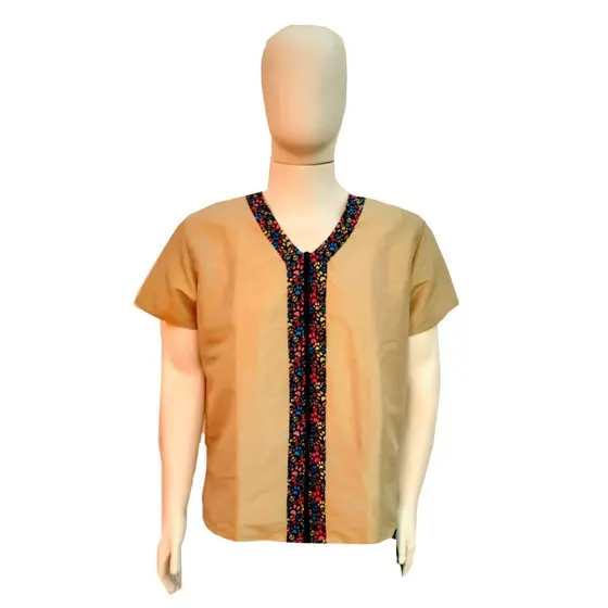 Jaleco Groomer UNISSEX Tchuska - Dourado > Tamanho EXG - ref 140