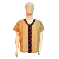 Jaleco Groomer UNISSEX Tchuska - Dourado > Tamanho EXG - ref 140