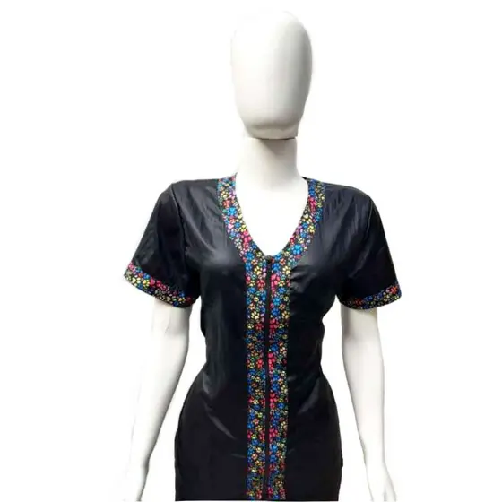 Jaleco Groomer FEMININO Tchuska - Preto > Tamanho PP - ref 141