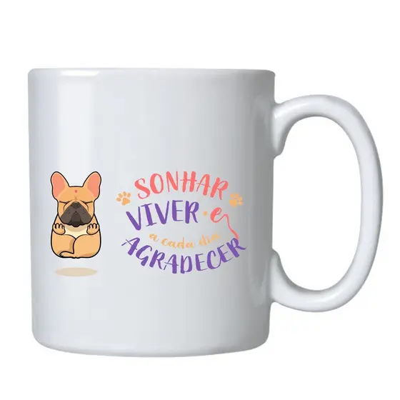 Caneca Tchuska 325ml - Gratidao - ref 128