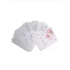 Kit Gigante de Colorir Meninas: 200 Desenhos em Folha A4 (4 por Folha) + Pasta Organizadora
