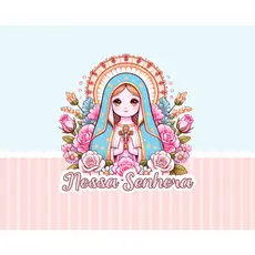 "Livro de Pintura e Colorir Nossa Senhora – 50 Desenhos Inspiradores para Crianças, Jovens e Devotos"