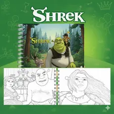 Para pintar e colorir o Pântano do Shrek - Burro e Fiona