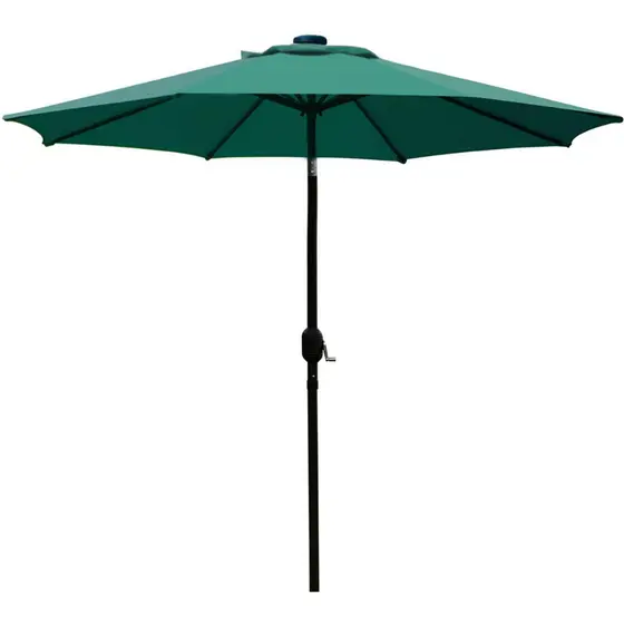 Guarda Sol Gigante 2,70m Uv Praia Piscina Camping Pesca Verã Verde Octógono
