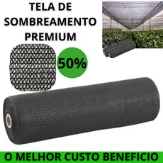 Sombrite Tela Sombreamento Nortene 50% Para Cultivo, Jardim, Estufa, Viveiro Horta, Garagem e Sombra