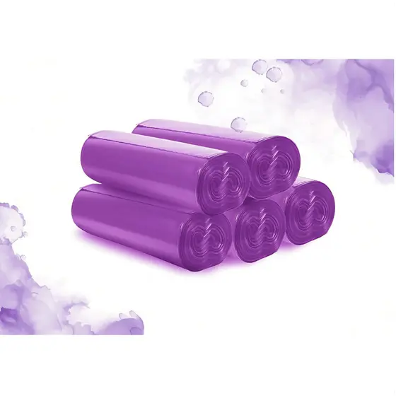 Saco de Lixo Reforçado LAVANDA (3L, 15L, 30L, 50L, 100L) - Resistência Máxima para Qualquer Ambiente