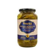 PEPINO AGRIDOCE 440G KREMER