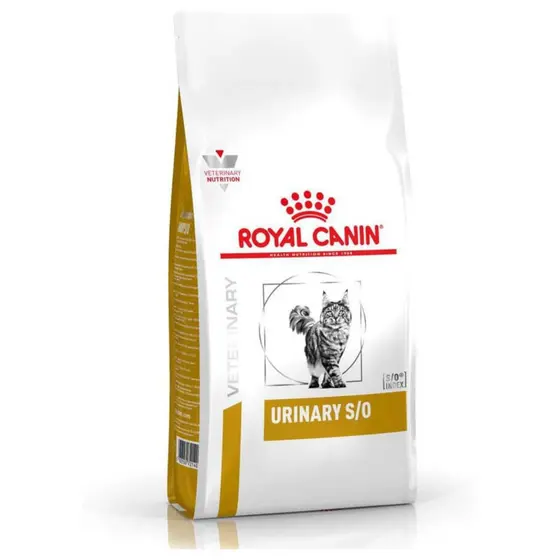 Ração Royal Canin Veterinary Diet Urinary S/O para Gatos com Doenças Urinárias 400g