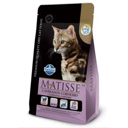 Ração Matisse para Gatos Adultos Castrados Cordeiro 7,5kg