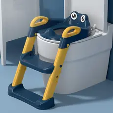 Troninho Infantil Com Escada Assento Redutor Vaso Sanitário