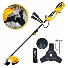 Roçadeira Elétrica Motor 2800/2000W cabo bipartido Aparador de Grama e Cortador de Grama para Jardim