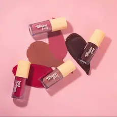 Linha de Maquiagem Choco Fun  Contorno Blush Gloss Tint Cream Ganache Flan Fondue Au Lait - Fenzza