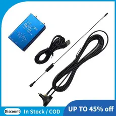 1 Conjunto Xr-105 Rtl-Sdr Receptor Sem Fio Usb 100Khz-1.7Ghz R820T + 8232 Rádio Amador