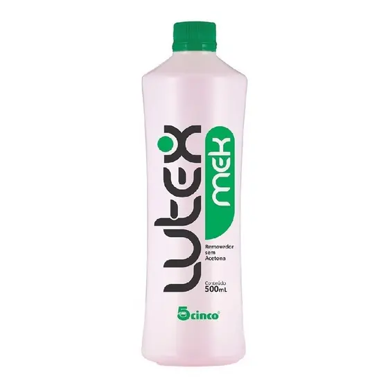 Removedor de Esmalte Lutex MEK 5Cinco 500ml (Sem acetona)