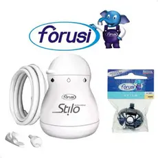 DUCHA CHUVEIRO FORUS STILO 220V – BRANCO OU PRETA | ORIGINAL
