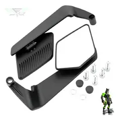 New Airfoil Retrovisor Asa De Vento Universal PAR COMPATIVEL COM MOTOS HONDA YAMAHA TODAS