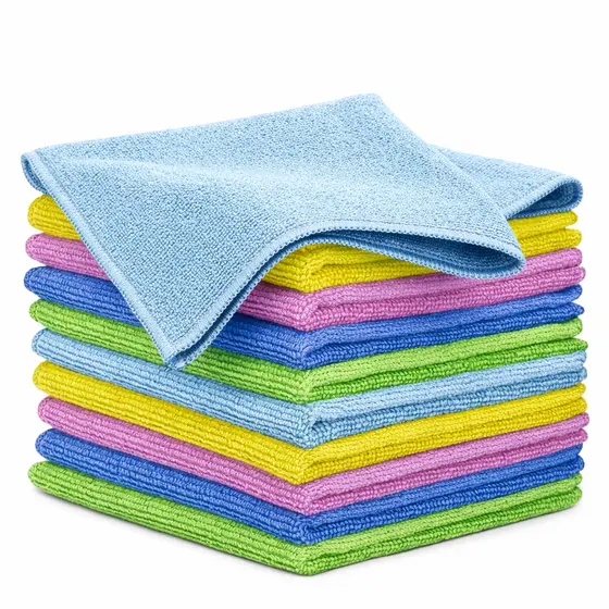 Kit Pano Microfibra 35x55cm Multiuso Limpeza Carro Moto Vidro Louça Alta Absorção