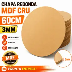 Círculo MDF 60cm 3mm Para Mandalas Artesanato E Decoração