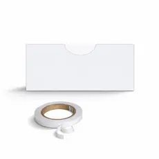 Kit Porta Etiqueta Preço 6x3 Fita Dupla Face Gôndola