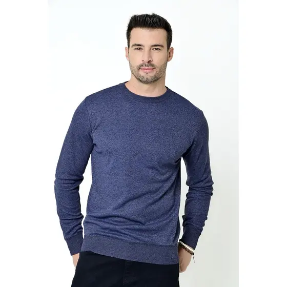 Suéter Masculino Gola Careca Camisaria Colombo