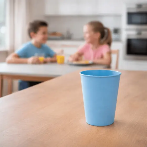 Kit De Copos Plástico Reutilizável 200ML Para Bebidas Festa Escola Merenda Almoço Resistente
