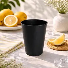 Kit De 25 Copos Plástico Reutilizáveis 200ML Para Bebidas Festa Escola Merenda Almoço Resistente