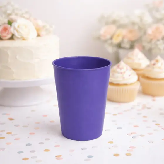 Kit Copos Plásticos Reutilizáveis 200ml Resistentes para Festa Escola Almoço Eventos Diversos