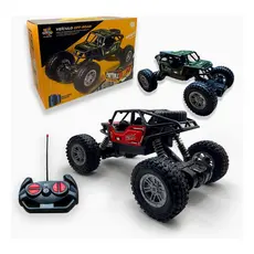 Carrinho De Controle Remoto 4x4 Recarregável Off Road Brinquedo Carro