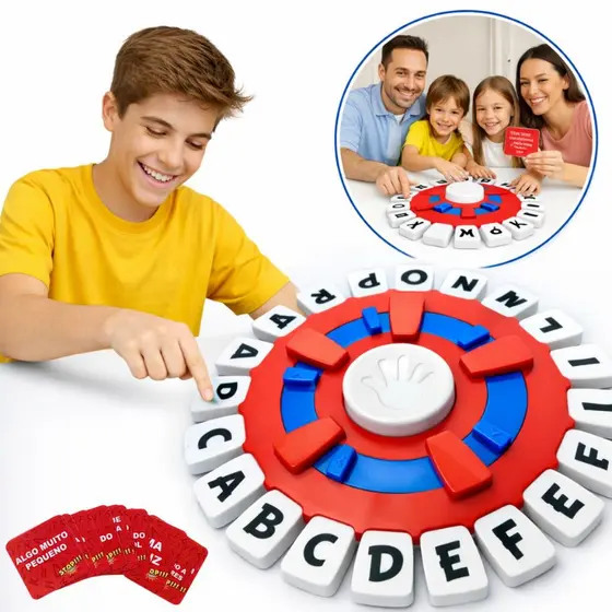 Jogo Stop Tabuleiro Educativo Palavras Trava Letras Responde Rápido