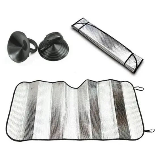 Quebra Sol Automotivo Dobrável Universal – Proteção UV e Redução de Calor UNIVERSAL