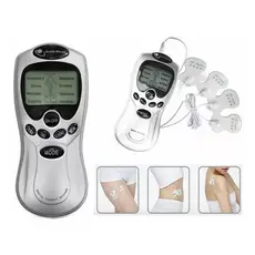 Aparelho Fisioterapia Acupuntura Portátil Manual Português Cor Cinza Claro 110V/220V