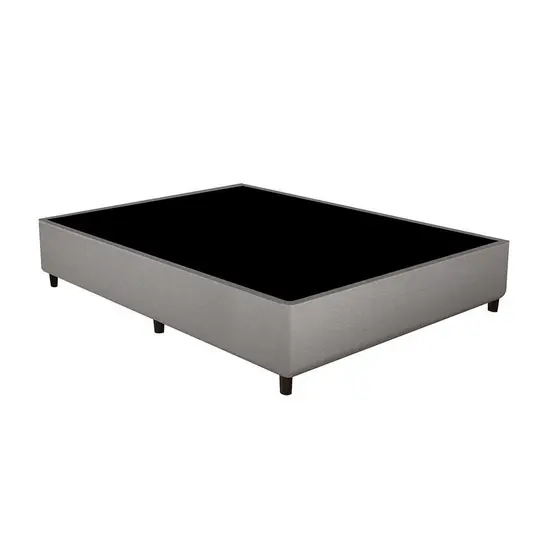 Base Box Casal Universal Gazin 138x188 Suede Linho Areia Firme e Durável Conforto e Elegância