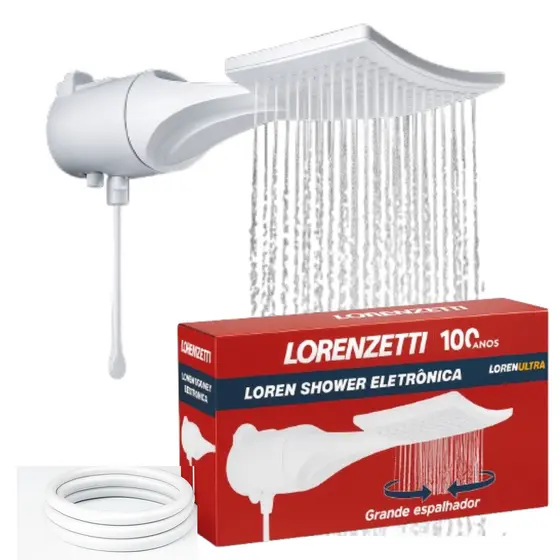 Chuveiro Lorenzetti Loren Shower Eletrônico 6800w 220v