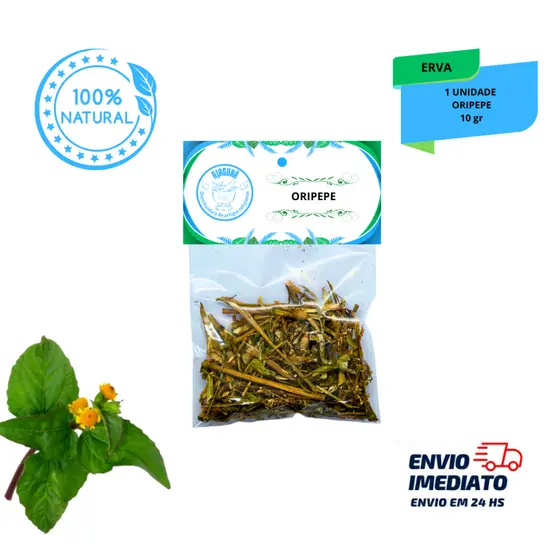 Erva Oripepe 10g Banho Espiritual Proteção e Limpeza na Umbanda e Candomblé