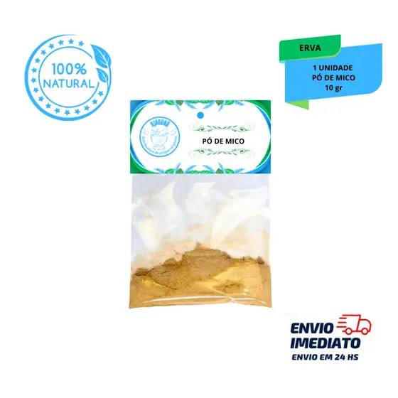 Pó de Mico 10g Uso em Práticas Tradicionais e Simpatias