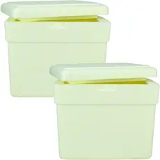 Kit 02 Caixa De Isopor Térmica 3 Litros Bebidas Gelo Medicamentos
