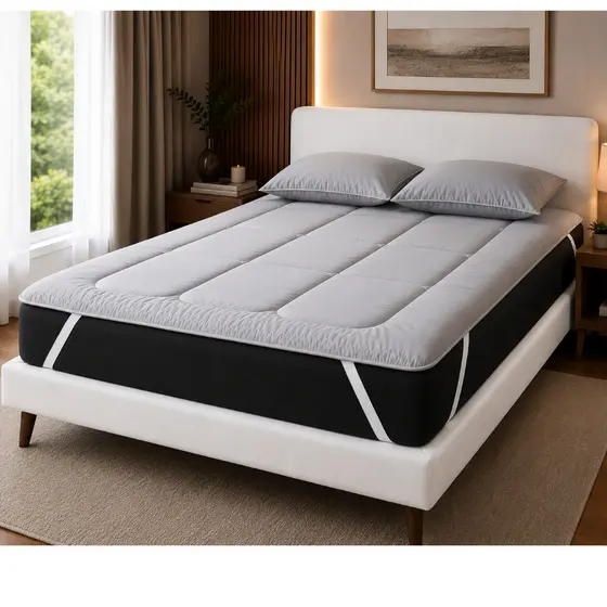Pillow Top Premium 400 Fios Casal e Queen – Conforto de Hotel | Extra Macio e Acolchoado