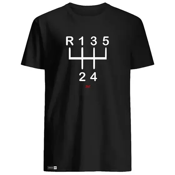 Camiseta Camisa Carro Cambio Ford 5 Marcha Vw - Exclusiva