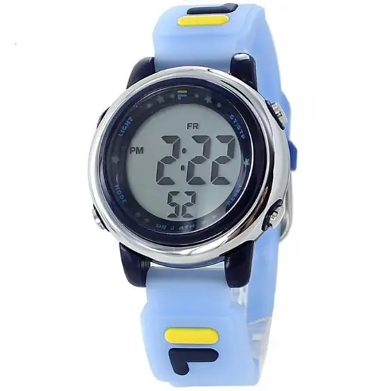Relógio Fila Original Infantil Pulseira Azul Clara 38-218-0041