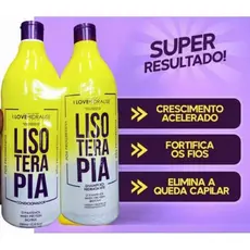 Kit Shampoo e Condicionador Lisoterapia Hidratação Profunda 1L