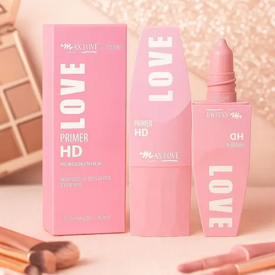 Primer HD pré-maquiagem facial 30ml - Max Love