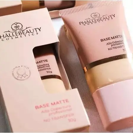 Base Matte Alta Cobertura A prova D agua  PhalleBeauty